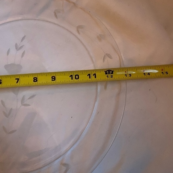 Vintage princess house crystal platter - Picture 6 of 8